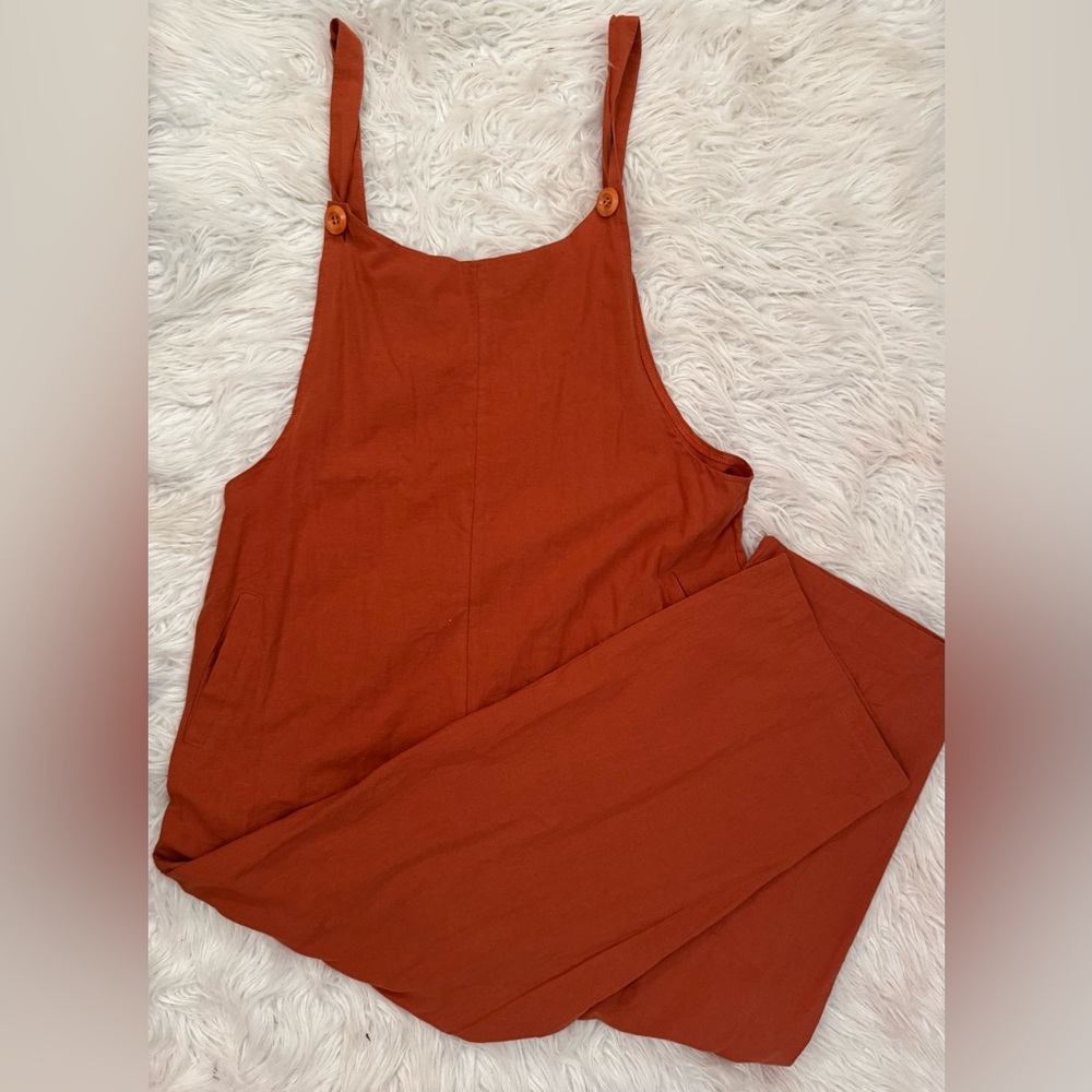 Women's Rust Jumpsuit